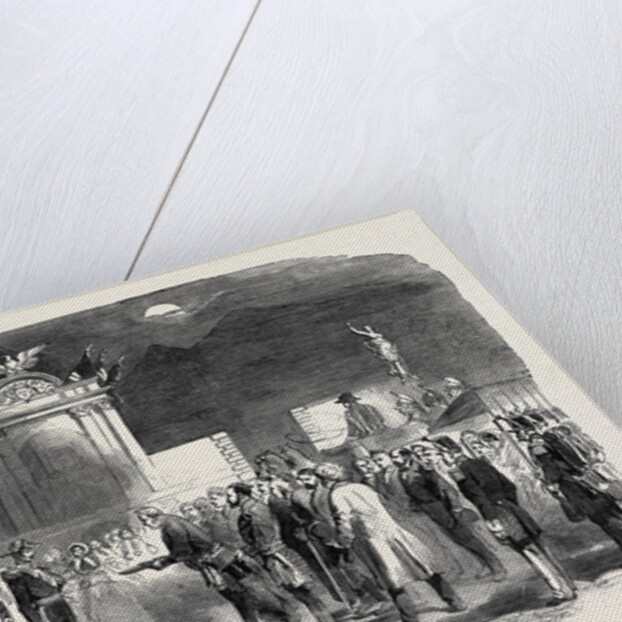 Presentation of the Keys of Grenoble to the President of France, 1852 by Anonymous