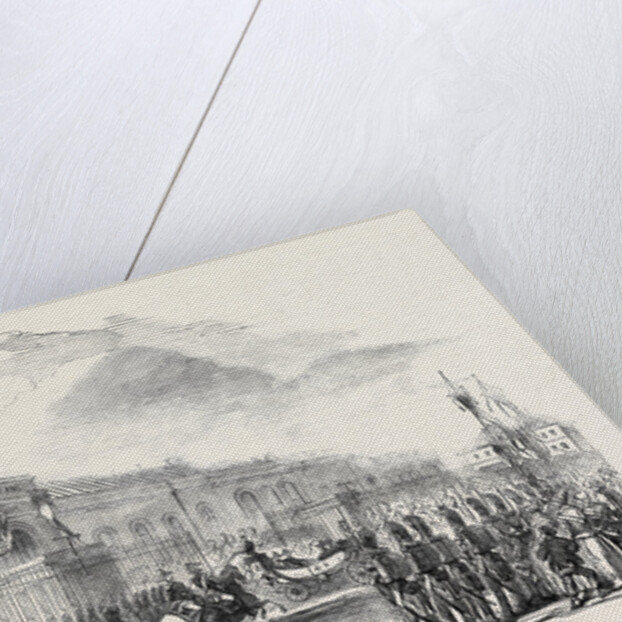 The French President's Departure from Paris for the South, 1852 by Anonymous