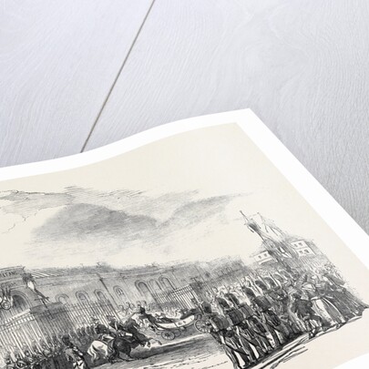 The French President's Departure from Paris for the South, 1852 by Anonymous