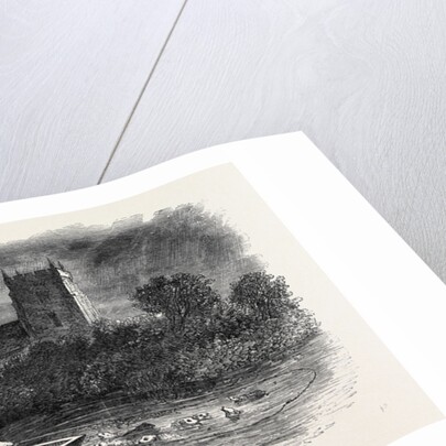 The Inundations in Worcestershire: The Inundation at Powick Ham, 1852 by Anonymous