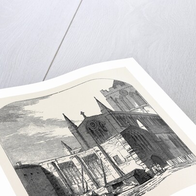 Lady Chapel of Hexham Church, Proposed for Restoration, 1852 by Anonymous