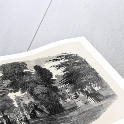 Fete in the Park and Gardens of Bowood, Wiltshire, 1852 by Anonymous