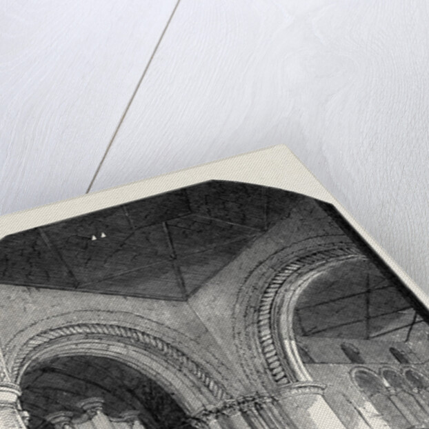 Meeting of the British Archaeological Association, Newark: Interior of Southwell Minster by Anonymous