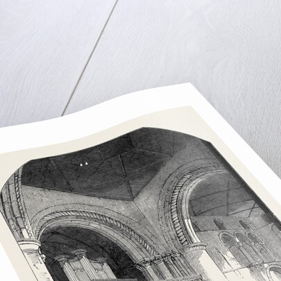Meeting of the British Archaeological Association, Newark: Interior of Southwell Minster by Anonymous