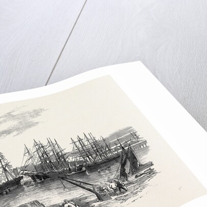 Arrival of the John Bowes Screw Steamer in the Collier Dock of the East and West India Dock Railway, 1852 by Anonymous