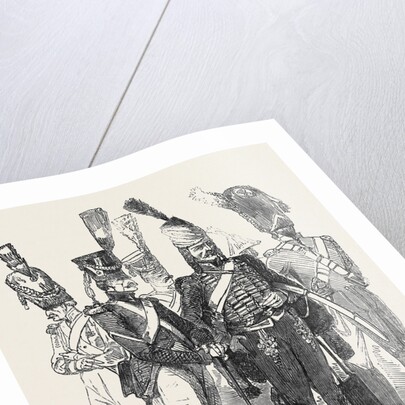 Old Soldiers of the French Empire, 1852 by Anonymous