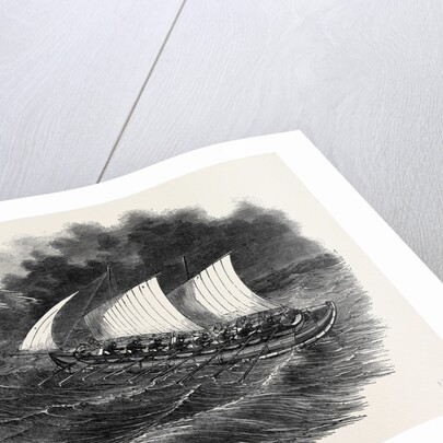 Richardson's Patent Tubular Lifeboat, 1852 by Anonymous