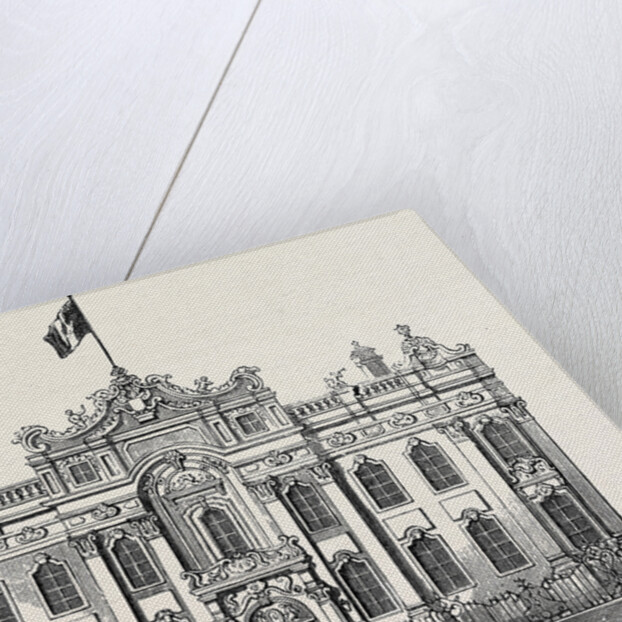 The King's Palace, at Antwerp, Formerly the Hotel De La Place De Meir, 1852 by Anonymous