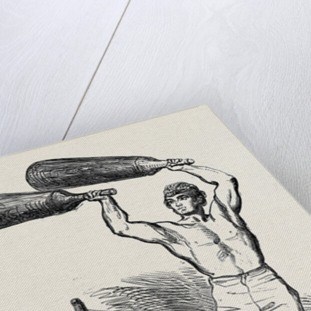 Mr. Harrison's Indian Club Exercise, at the Scottish Fete by Anonymous