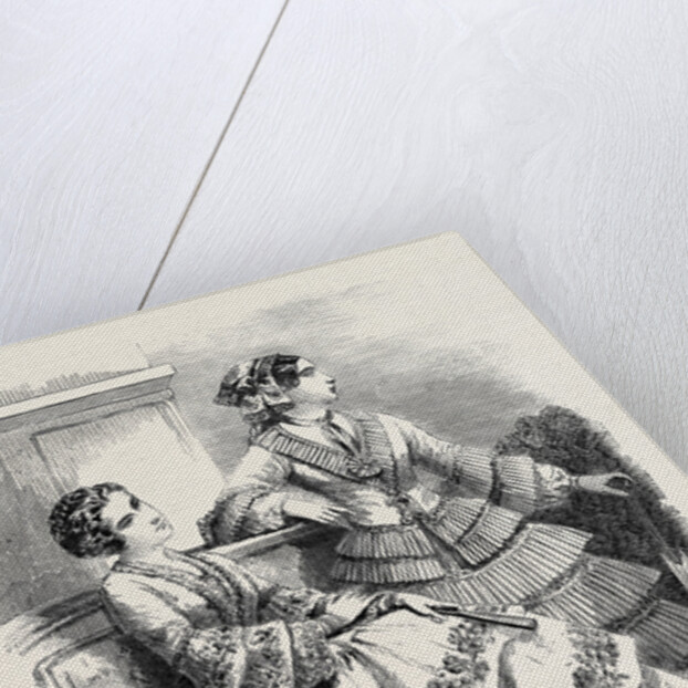 Paris Fashions for August, 1852 by Anonymous