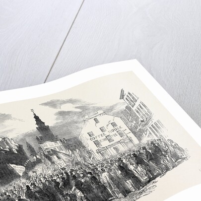 Grand Procession of the Gorbals Temperance Society, at Dumfries, 1852 by Anonymous