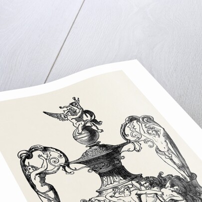 The Goodwood Race Prize Plate: The Stewards' Cup, Etruscan, Battle of the Centaurs, 1852 by Anonymous
