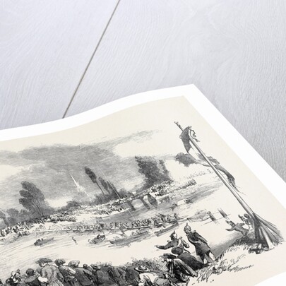 Fete at Strasbourg: Passage of the Greater Rhine, 1852 by Anonymous