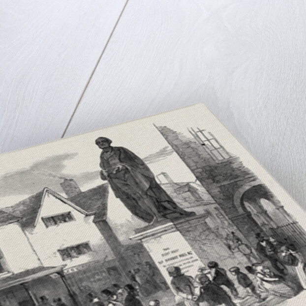 Statue of the Late Sir Robert Peel, at Tamworth by Anonymous