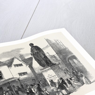 Statue of the Late Sir Robert Peel, at Tamworth by Anonymous