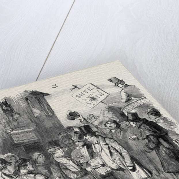 The Kilkenny Election, Canvassing for Votes, 1852 by Anonymous