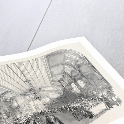 Farewell Banquet of the Deputies of the Legislative Body, in the Casino Paganini at Paris, 1852 by Anonymous