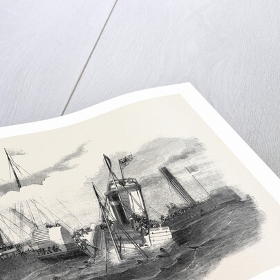 Collision Between the Duchess of Kent and the Ravensbourne Steamers, Off Northfleet Point, 1852 by Anonymous