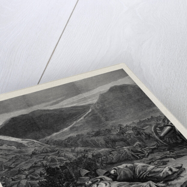 The Afghan War: Sleeping on the Battlefield the Night Before the Attack on Fort Ali Musjid 1879 by Anonymous