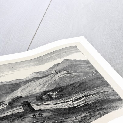 The Afghan War: Village of Lala Cheena on the Khyber River Where the British Mission Was Turned Back 1879 by Anonymous