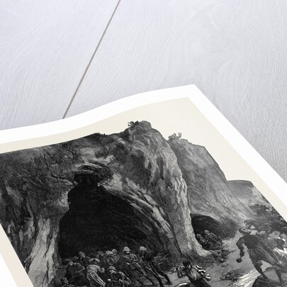 The Afghan War: Lundi Khana Khyber Pass Cave Where Sir Samuel Browne and Staff Bivouacked 1879 by Anonymous