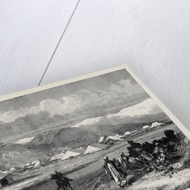 The Afghan War: Advanced Camp at Basawul on the Cabul River 1879 by Anonymous