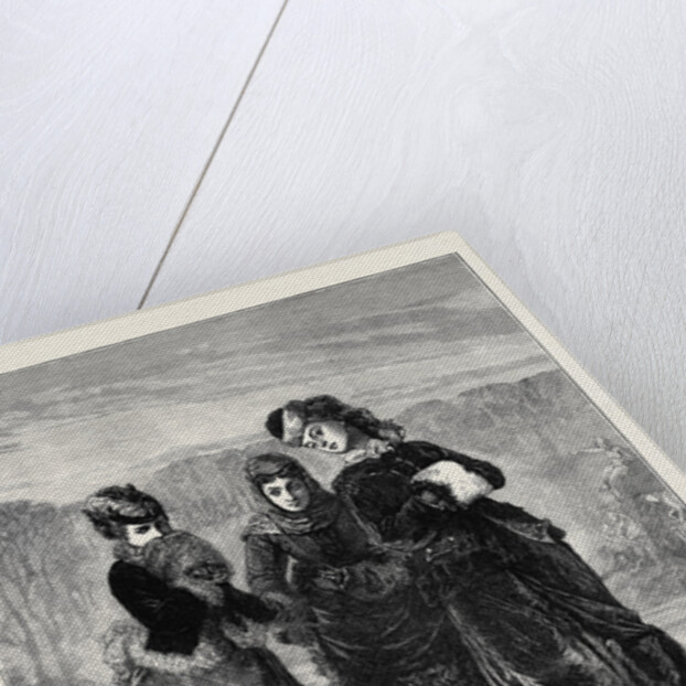 The First Lesson 1879 by Anonymous
