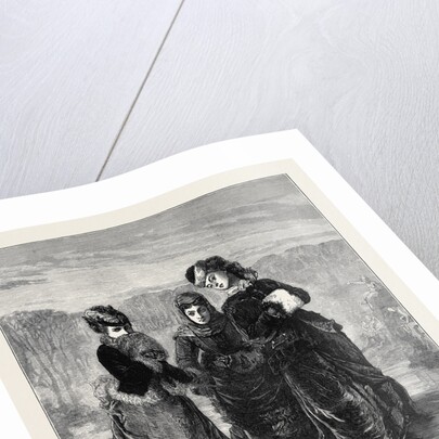 The First Lesson 1879 by Anonymous