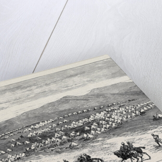 The Zulu War: Camp of 13th and 90th Regiments at Eland's Neck Transvaal Border of Zululand 1879 by Anonymous