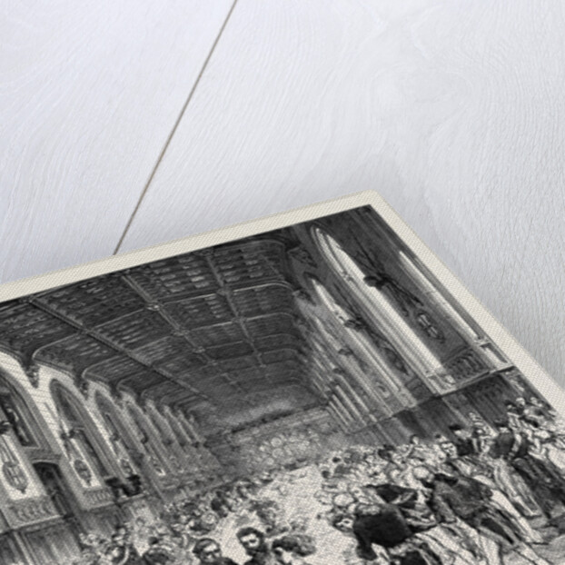 Marriage of H.R.H. The Duke of Connaught: Déjeûner in St. George's Hall Windsor Castle 1879 by Anonymous