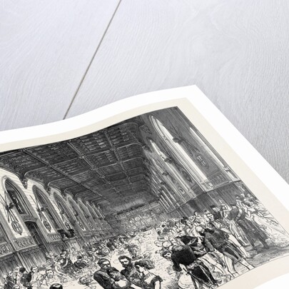 Marriage of H.R.H. The Duke of Connaught: Déjeûner in St. George's Hall Windsor Castle 1879 by Anonymous