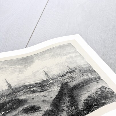 The Great Flood in Hungary: Szegedin Before the Inundation 1879 by Anonymous