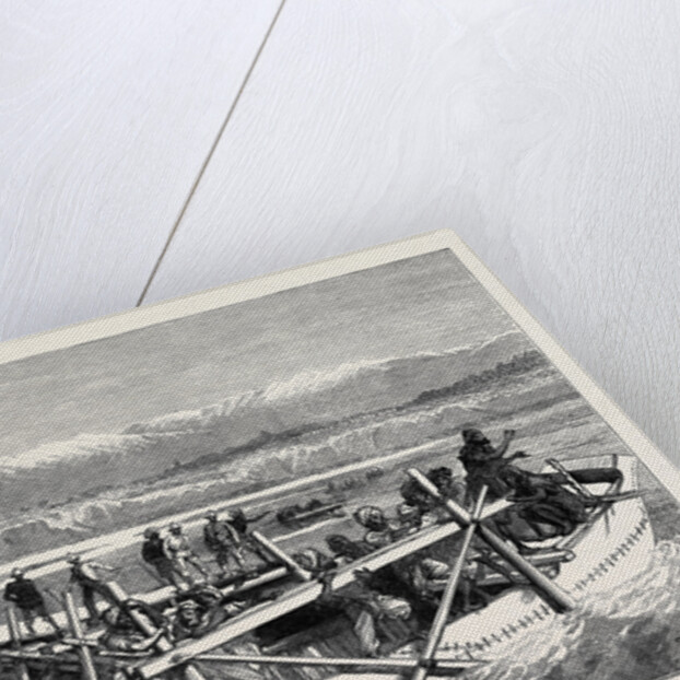 The War in Afghanistan: Bridging the Cabul River Jellalabad 1879 by Anonymous
