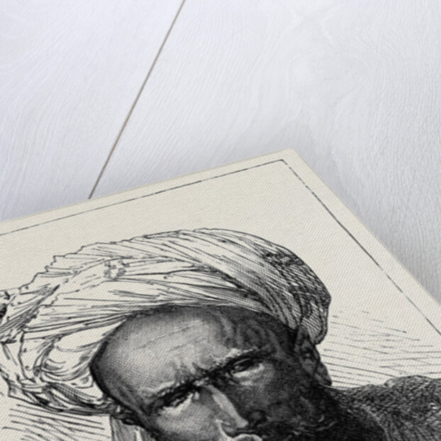 The War in Afghanistan: Men of Different Afghan Tribes: Mahaz Khan (a Tajik) Khan of Pesh Bolak 1879 by Anonymous