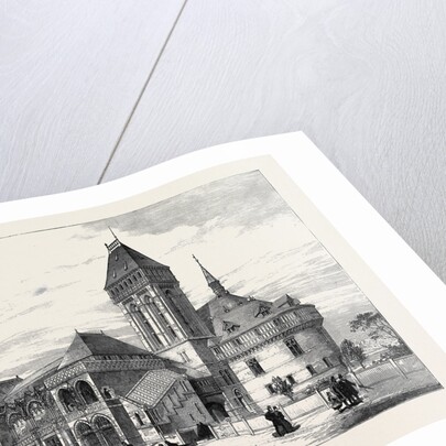 The Shakespeare Memorial Theatre Stratford-on-Avon 1879 by Anonymous