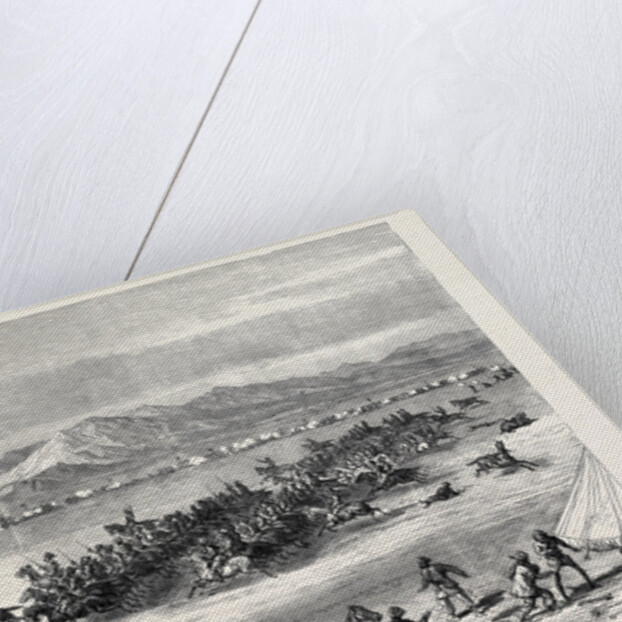 The Afghan War: Attack on General Biddulph's Rear-Guard at Khushk-I-Nakhud Charge of the 3rd Sind Horse 1879 by Anonymous