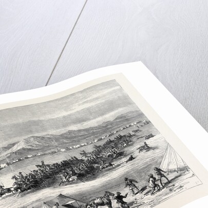 The Afghan War: Attack on General Biddulph's Rear-Guard at Khushk-I-Nakhud Charge of the 3rd Sind Horse 1879 by Anonymous