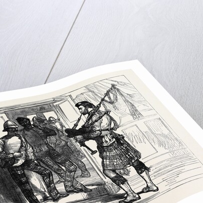 En Route to the Zulu War: The Mess-Piper of the 91st on Board the Pretoria 1879 by Anonymous
