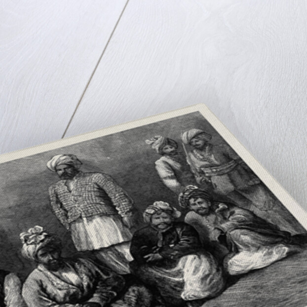 The Afghan War: Prisoners at Jellalabad 1879 by Anonymous