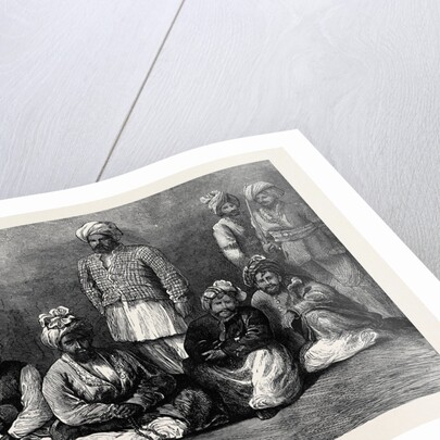 The Afghan War: Prisoners at Jellalabad 1879 by Anonymous