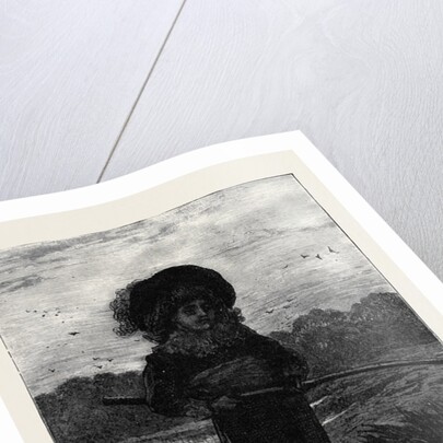 Patience on a Monument. From the Exhibition at the Dudley Gallery 1879 by Anonymous