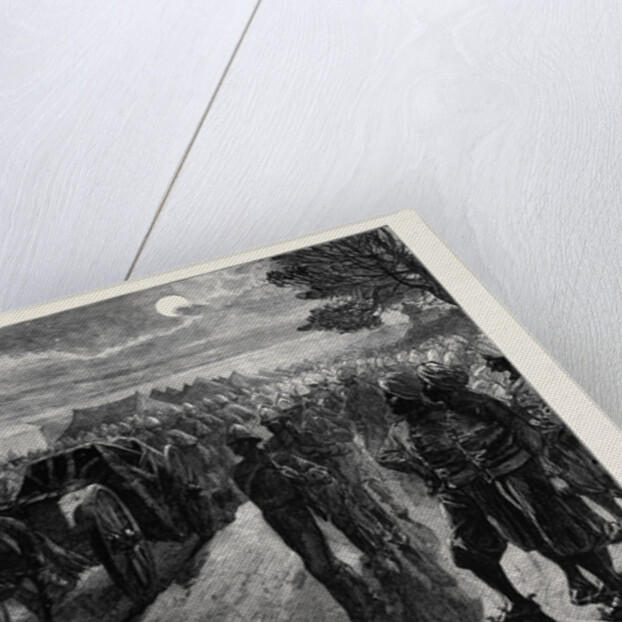 The Afghan War: Funeral of Lieutenant Harford 10th Hussars 1879 by Anonymous