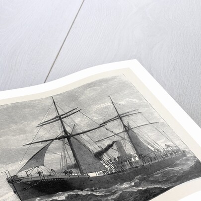 The New Indian Telegraph-Ship Patrick Stewart 1879 by Anonymous