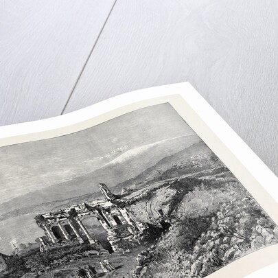 The Duke and Duchess of Connaught in Sicily: Ancient Greek Theatre at Taormina 1879 by Anonymous