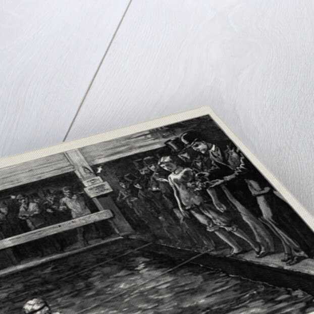 The Six-Days' Swimming Match in Lambeth Baths 1879 by Anonymous