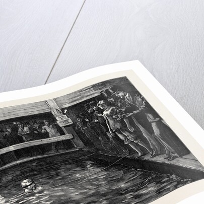 The Six-Days' Swimming Match in Lambeth Baths 1879 by Anonymous