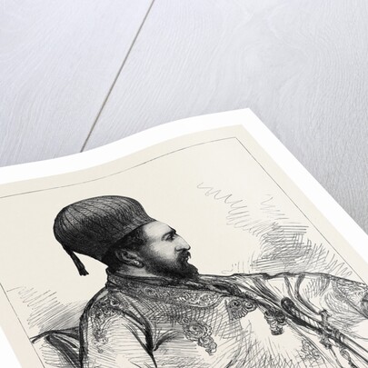 The Ameer Mahomed Yakoob Khan Wali of Cabul Ruler of Afghanistan 1879 by Anonymous