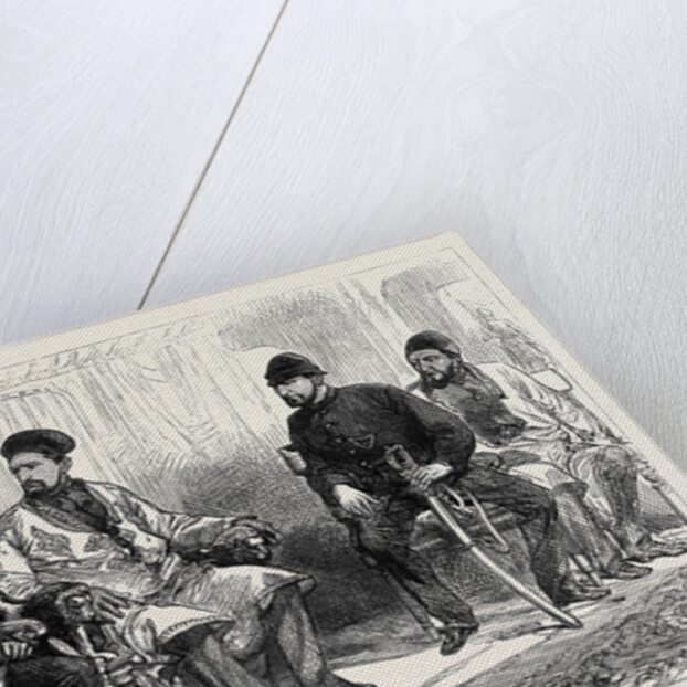 The Afghan War: Negotiating Peace with Yakoob Khan at Hashim Kheyl 1879 by Anonymous
