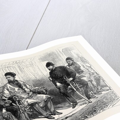 The Afghan War: Negotiating Peace with Yakoob Khan at Hashim Kheyl 1879 by Anonymous