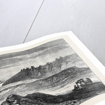 Afghan Sketches: Group of Ancient Buddhist Topes at Hada 1879 by Anonymous